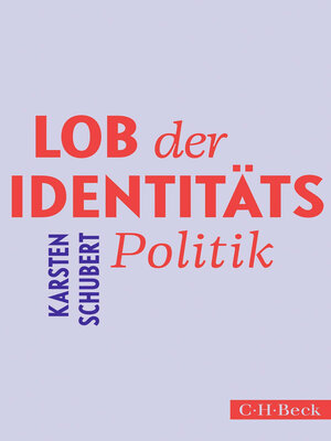 cover image of Lob der Identitätspolitik